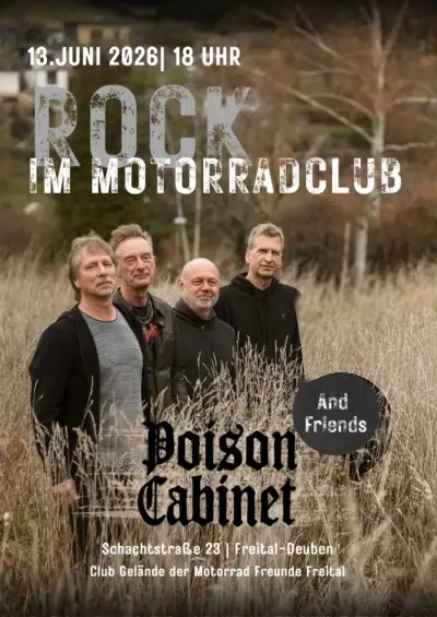 Flyer – Rock im Motorradclub